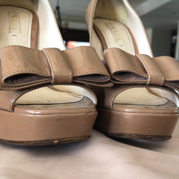 PRADA
Patent Leather Platform Pumps - Picture 6 of 8